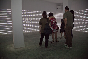 Screenshot of the artwork What’s More with Many
View of the What’s More with Many installation in exhibition context
