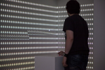 Screenshot of the artwork What’s More with Many
View of the What’s More with Many installation in exhibition context
