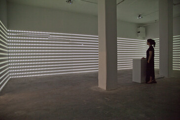 Screenshot of the artwork What’s More with Many
View of the What’s More with Many installation in exhibition context