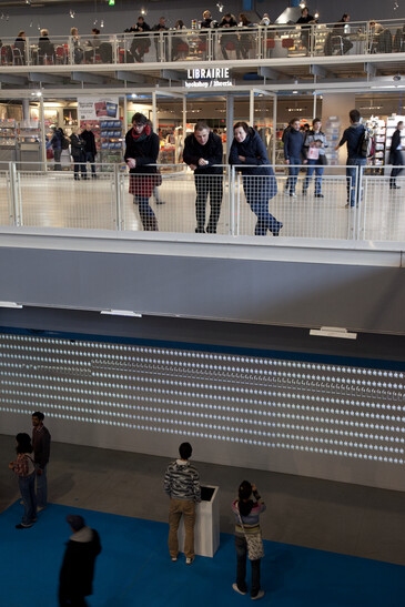 Screenshot of the artwork What’s More with Many
View of the What’s More with Many installation in exhibition context