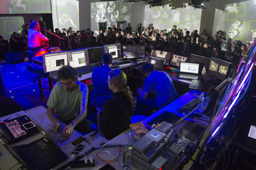 View of the Discontrol Party event