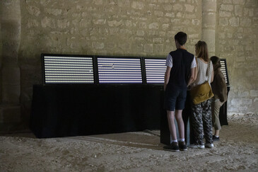 Screenshot of the artwork What’s More with Many
View of the What’s More with Many installation in exhibition context