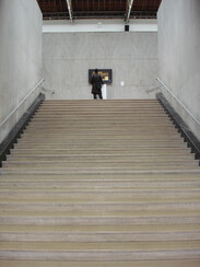 Screenshot of the artwork Sniper
View of the Sniper installation in exhibition context