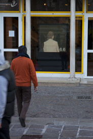 View of the Distances installation in exhibition context