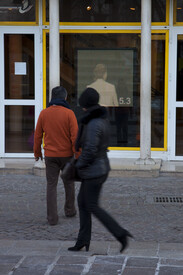 View of the Distances installation in exhibition context