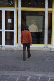 View of the Distances installation in exhibition context