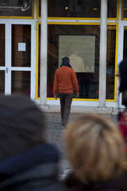 View of the Distances installation in exhibition context